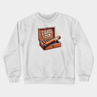 Cigars are my Therapy Crewneck Sweatshirt